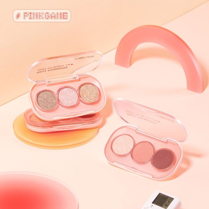 Pinkflash 3 Pan Eyeshadow Palette Terbaik